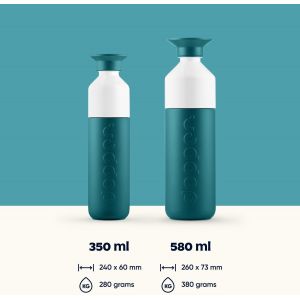 Insulated Bouteille Isotherme 350ml, 580ml, 1l - 12h De Boisson Chaude, 24h De Boisson Froide - La Gourde Acier Inoxyable D'eau, Th&eacute;, Caf&eacute; - Neuf