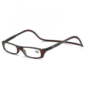 Lunettes De Lecture Magnétiques Pliantes Snap Click Front Neck Hanging Lunettes - Neuf
