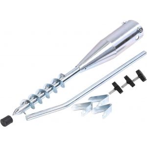 Ulteronixshop-Ancre De Sable Pour Parasol De Plage, En Acier Robuste, Sans Creuser, Avec Poign&eacute;e Amovible En Acier Inoxydable, Pour Parasol D'ext&eacute;rieur, Drapeau, Arbre De No&euml;l - Neuf