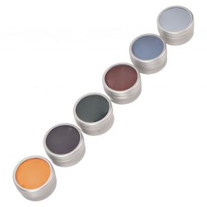 Peinture corporelle a l'huile professionnelle, 6 couleurs, lavable et hypoallergenique, pour Halloween, cosplay, 108 g - Neuf