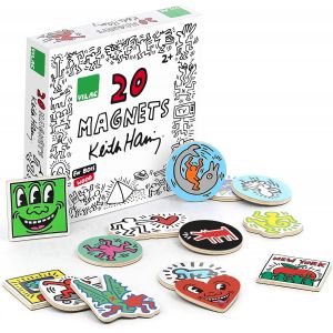 Mdy-- Coffret De Magnets Keith Haring, 9226, Multicolore, Petit - Neuf