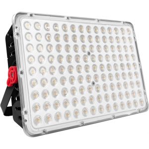 Asfasfq-Projecteur Extérieur Led, 400w Spot Led Extérieur Ip66 Étanche Projecteur Led Extérieur 40000lm Projecteur Blanc Froid 6500k, Eclairage Exterieur Projecteur Pour Jardin,Cour,Garage - Neuf