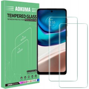 Motorola Moto G42 Verre Tremp&eacute;[Lot De 2] Verre Tremp&eacute; Moto G42 [0.26mm] [Extr&ecirc;mement R&eacute;sistant Aux Rayures] [Haute D&eacute;finition][Facile &Agrave; Installer] Protections D'&eacute;cran[Tre913170] - Neuf