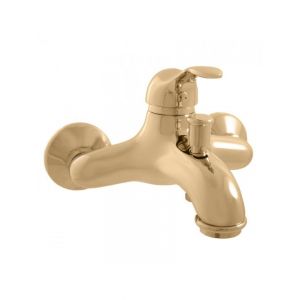 Mitigeur baignoire mural LABE laiton dor&eacute;-Dor&eacute;-Dor&eacute;-- - Neuf