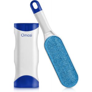Jgd-Brosse Anti Poils Animaux Chat & Chien - Brosse De Nettoyage Magique R&eacute;utilisable Enl&egrave;ve Poils - Brosse Poil Animaux Magique Chien & Chat De Nettoyage(V&ecirc;tements/Canap&eacute;/Voiture/Lit) - Neuf