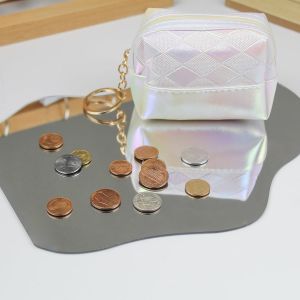 Porte Monnaie Pour Femmes,Cuir Souple Gradient Pearl Change Wallet,Petit Porte Monnaie Portable D&eacute;licat Avec Fermeture &Agrave; Glissi&egrave;re Et Portefeuille Pour Filles Mini - Neuf