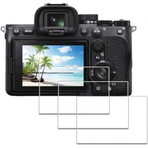 [3Pcs Protection d'Ecran pour Sony ZV-E1/Sony ZV-E10 II/ZV-E10II/Alpha ZVE1/A7 IV/A7IV/Alpha 7 IV/7IV/A7M4,Verre Tremp&eacute;,Duret&eacute; 9H,Anti-rayure,Sans Bulle,Anti-empreinte,Installation Facile - Neuf