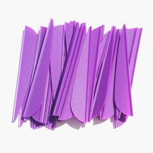 100pcs Plumes De Chasse En Plastique 3 Pouces Fletching Vanes En Plastique Pour Les Flèches De Bricolage.[B2259] - Neuf