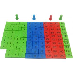 TDRFL-112 Pièces Jeu De Timbres Montessori Enfants Éducation Mathématiques Jouets Comptage Pour Bébé Enfants - Neuf
