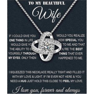 Collier Pour &Eacute;pouse, Cadeau De Mon Mari &Agrave; Ma Femme, Collier &Acirc;me S?ur Pour Femme, Bijou Pour Future &Eacute;pouse, Cadeau D'anniversaire, De No&euml;l Ou De Saint-Valentin Pour Ma Copine. - Neuf