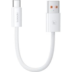 Cable USB C 0,25 M, C&acirc;ble de Charge Nylon Tress&eacute; Cable USB A vers USB C pour iPhone 16 Pro Max, Samsung S24 S23 S22, Huawei Mate 60/50, Honor, Xiaomi - Neuf