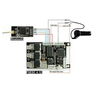 Module Bluetooth sans fil V4 pour outil VESC & VESC Skateboard électrique - Neuf