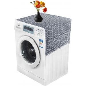 Housse De Machine &Agrave; Laver, Pare-Poussi&egrave;re Du R&eacute;frig&eacute;rateur, Machine &Agrave; Laver Anti-Poussi&egrave;re, 55X130Cm Couvercle Anti-Poussi&egrave;re Polyvalent, Housse De Protection Pour R&eacute;frig&eacute;rateur - Neuf