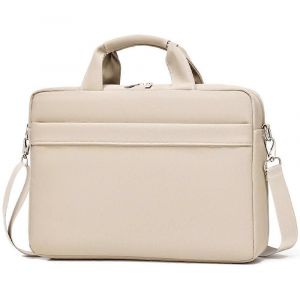 Pochette de portable mallette de transport pour les 14-15 Pouces Notebooks, Kaki Tissu, Compatible avec Lenovo HP Dell ASUS Acer - Neuf