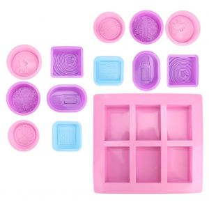 Hjlian Moule A Savon En Silicone Pratique A Faire Soi-Meme, Pour Gateaux, Chocolats, Patisseries, Fondants, Ustensiles De Cuisine - Neuf