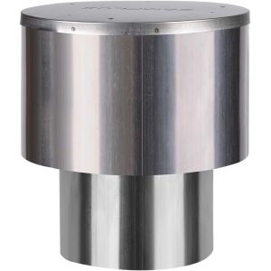 Kalanka-Chapeau De Pluie En Aacier Inoxydable 110 Mm (4,33""), Couvercle De Ventilation De Conduit Coupe-Vent Pour Chauffe-Eau &Agrave; Gaz 8l/10l/12l/16l, Installation Ext&eacute;rieure, Rc433 - Neuf