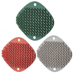 3 Pcs Silicone Brosse Lave-Vaisselle Cuisine Cuisini&egrave;re &Agrave; Gaz Brosse Multifonctionnelle Silicone Brosse Cuisine Cle - Neuf