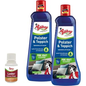 Nettoyant doux pour tapis et tissus d'ameublement,pour enlever les taches,pour moquettes,appareils de nettoyage et laine,2 x 500 ml,avec échantillon de produit,fabriqué en Allemagne - Neuf