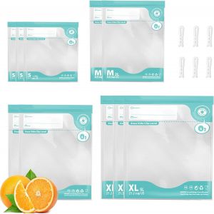 Nouvelhorizonstore-Sacs De Rangement Pour Scellant Sous Vide, 10 Sacs R&eacute;utilisables Pour Scellant Alimentaire Sous Vide Avec 4 Clips D'&eacute;tanch&eacute;it&eacute;, Pour Le Camping, La Conservation Sous Vide Des Vacuu - Neuf