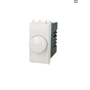 Bouton de variateur 220 V blanc compatible avec Vimar Plana - Neuf