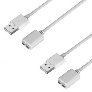 C&acirc;ble de charge Magn&eacute;tique USB 1m universel 5mm [Lot de 2] compatible avec brosse &agrave; dent montre connect&eacute;e jouets Phonillico&reg; - Neuf