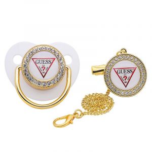 Sucette Pour B&eacute;b&eacute; Nouveau-N&eacute; En Silicone, T&eacute;tine M Blanc - Neuf