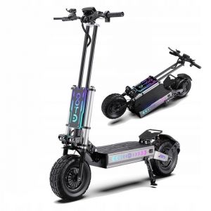 Trottinette Electrique Pliable Ootd T90- Moteur 4200w&#Xff08;2100w&#43;2100w) - Batterie 60v 31.2ah - Pneu Tout-Terrain 13&#34; - Autonomie 120km - Neuf