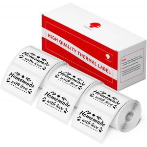 TIANYI-3 rouleaux d'étiquettes M110 étiquettes thermiques autocollantes compatibles avec M110 M120 M220 M221 M108 M102 M100 M150 M250 M260,1.96""x1.57""(50x40mm),180 étiquettes/rouleau - Neuf