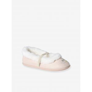 Chaussons Ballerines &Eacute;lastiqu&eacute;s Fourr&eacute;s Enfant Or - 27 - Neuf