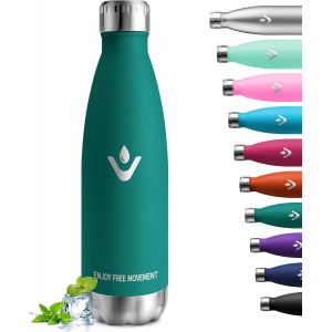 Bouteille Isotherme 750ml, Bouteille D'eau Acier Inoxydable &Agrave; Double Paroi, Gourde Isotherme, Anti Fuite, Sans Bpa, Pour &Eacute;cole, Bureau, Sport, Yoga, Outdoor, Facile &Agrave; Transporter - Neuf