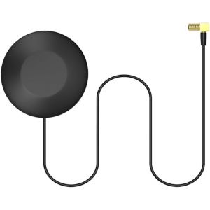 VornixorSarlshop-Auto Antenne Radio Num&eacute;rique Dab pour Voiture 3 M&egrave;tres | Antenne Dab avec Connecteur SMB | Compatible avec Autoradios Pioneer Kenwood JVC Alpine AiliTech | 18 DB - Neuf