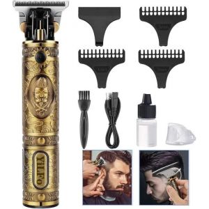 Tondeuse Cheveux Hommes, Tondeuse Barbe Homme Rasoir Electriques Hommes, Tondeuse Barbe Et Cheveux Kit, Usb Rechargeable Sans Fil - Neuf