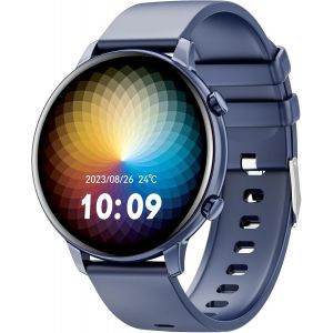 ChenQuanSarl-Montre Connectée Homme Femme Avec Appels Bluetooth,1,4''Montre Fitness Avec Fréquence Cardiaque,Spo2,Sommeil,Plus De 100 Modes Sportifs,Tracker D'Activité Étanche Ip67 Compatible Avec An - Neuf
