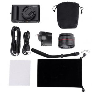 Camera video numerique HD 1080p 24MP avec zoom 16x, mini camescope DSLR DC101 (prise AU) - Neuf