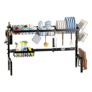 &Eacute;gouttoir &Agrave; Vaisselle R&eacute;glable &Agrave; Poser Sur L'&eacute;vier - Neuf