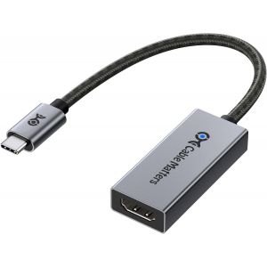 SUNY-48Gbps Adaptateur Usb C Vers Hdmi 2.1,Prend En Charge Hdr 8K@60Hz/4K@240Hz,Adaptateur Thunderbolt 4 Vers Hdmi 2.1,Compatible Thunderbolt 5-La Résolution Maximale Sur Mac-4K@60Hz - Neuf