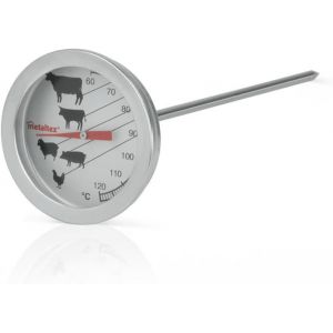 KAL-298046 Thermomtre De Cuisson Et De Grill Acier Inoxydable, Argent - Neuf