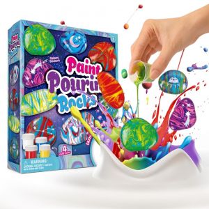 Kit De Peinture Sur Pierre, Loisirs Creatifs, Jouets A Faire Soi-Meme, Cadeau D'anniversaire Ou De Noel Pour Enfants, Filles Et Garcons - Neuf