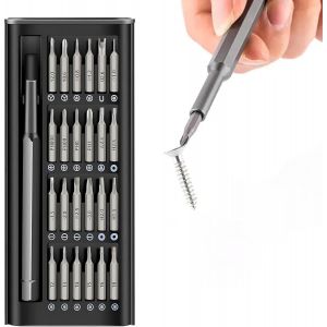 KAL-Kit De Tournevis De Précision 24 En 1, Mini Kit D'Outils De Réparation Avec Embouts Magnétiques Pour Macbook, Ordinateur Portable, Xbox, Switch, Montre, Lunettes, Sonnette, Électronique, Cadeau - Neuf