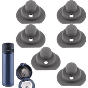 Letnerny-6pcs Joint De Couvercle Supérieur Pour Zojirushi Mug En Acier Inoxydable 16oz 12oz, Silicone Joint D'étanchéité Pièces Accessoires Anti-Fuites Pour Les Gourdes De La Série Sm-K, Sans Bpa - Neuf