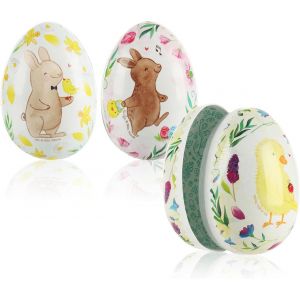 Trahoo-Com-Four&reg; 3x Oeufs De P&acirc;ques &Agrave; Remplir - Oeufs De P&acirc;ques Color&eacute;s - Grands Oeufs En Carton - Bo&icirc;te Cadeau De D&eacute;coration De P&acirc;ques - Design Mr. & Mrs. Panda - Surprise De P&acirc;ques [La S&eacute;lection Va - Neuf