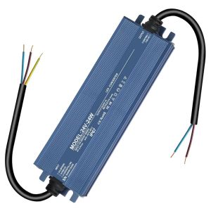 alimentation 24v 1A, Transformateur 220V 24V 24W, led driver 24v &eacute;tanche IP67, Transfo AC &agrave; DC, convertisseur 220v 24v, pour CCTV MR16 G4 MR11 GU5.3 Ampoule et Bande Lumineuse LED, Non Dimmable - Neuf