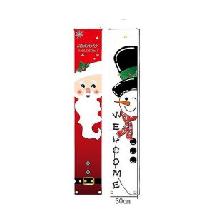 No&euml;l Couplet D&eacute;corations De F&ecirc;te De No&euml;l De Fond Banni&egrave;re De Toile Joyeux No&euml;l D&eacute;coration De D&eacute;coration&iquest;Ch - Neuf