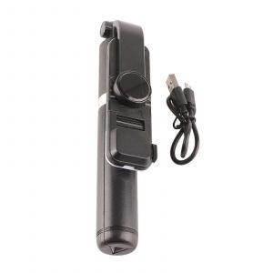 6 En 1 Sans Fil Bluetooth Selfie Stick R&eacute;glable Rotatif Support De T&eacute;l&eacute;phone Portable Selfie Stick Stabilisateur - Neuf
