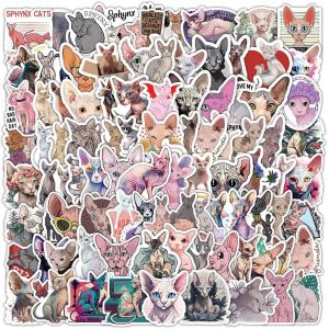 Bgiiik-100 Feuilles Autocollants - Gommettes Autocollantes Kawaii Pour Avec Design De Chat, Idéal Pour Le Scrapbooking Et Diverses Activités De Décoration - Neuf