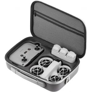 Chenquansarl-Sac De Transport Pour Dji Neo, Sac De Voyage Portable Pour Dji Mini 4 Pro Fly More Combo (Pour Contr&ocirc;leur Dji Rc 2) Drone Sac &Agrave; Bandouli&egrave;re, Gris, Set De Val S - Neuf