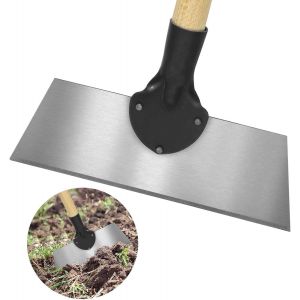 CHECARZHN--NO1-25Cm Pelle De Jardin Multifonctionnelle Pelle Plate En Acier Pelle De Nettoyage Pour Agricole Désherbage Jardinage Multifonction Outil Maison Ferme - Neuf