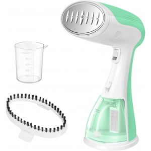 Fer À Repasser, Fer A Repasser Vapeur, Defroisseur Vapeur Portable, (Chauffage Rapide 15S, Réservoir D'Eau 300Ml, 1500W), Fer À Repasser De Voyage, Mini Fer A Repasser Pour La Maison - Blanc - Neuf