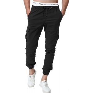 Ulteronixshop-Homme Pantalon Cargo Sport Jogging Pantalons Multi Poches Ceinture &Eacute;lastique Casual Activewear Long Pants - Neuf