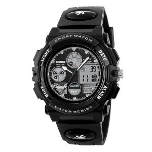 Montres Pour Enfants Garçons Montre De Sport Numérique En Plein Air Multifonction Montre Numérique Étanche Avec Lumière Led, - Neuf
